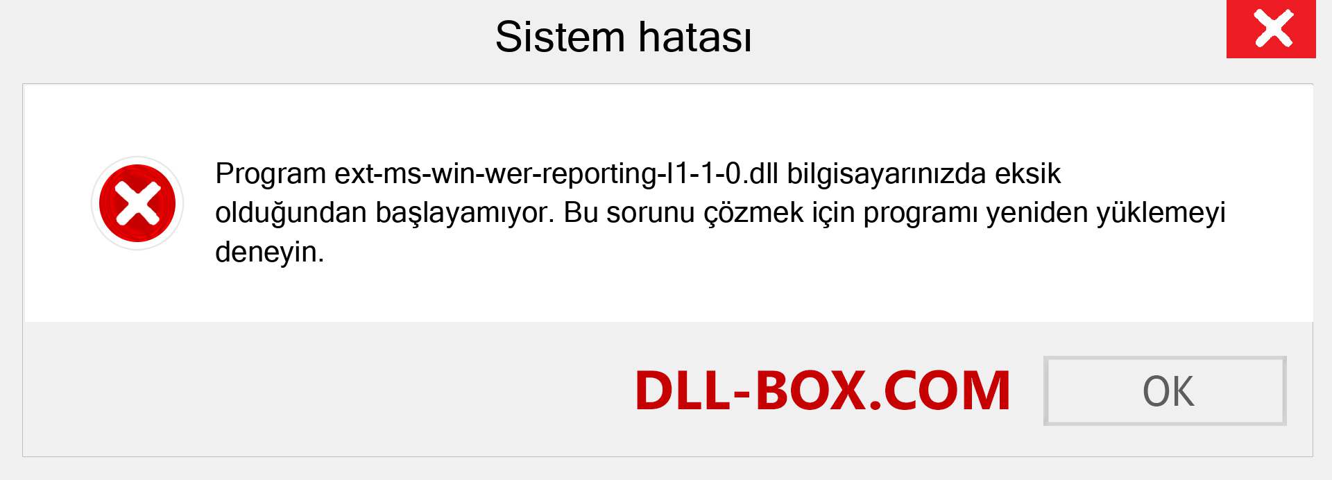 ext-ms-win-wer-reporting-l1-1-0.dll dosyası eksik mi? Windows 7, 8, 10 için İndirin - Windows'ta ext-ms-win-wer-reporting-l1-1-0 dll Eksik Hatasını Düzeltin, fotoğraflar, resimler